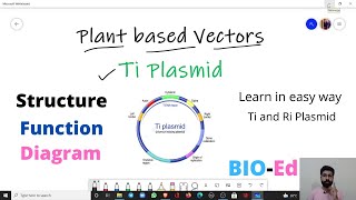 What is Ti Plasmid  Learn fast  RDNA Technology [upl. by Mikaela994]