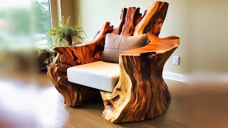 35 Chaises en Bois Sculptées  decoration [upl. by Etnahs]