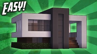 How to Build a Modern Secret Base in Minecraft [upl. by Noicpecnoc]