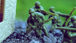 battle of Kohima plastic army Stop motion [upl. by Bertasi]