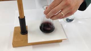 Iodine  Thiosulfate Redox Titration Demonstration [upl. by Sausa868]