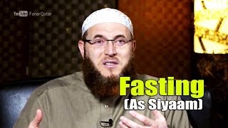 Fasting As Siyaam  Dr Muhammed Salah [upl. by Ymassej]