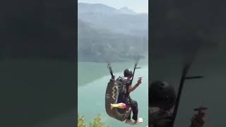 Acro Paragliding India🤪🤪🤪paragliding acro sail himalayas like viralshorts subscribe [upl. by Ytrebil]