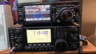 Yaesu FTDX10 vs Icom IC7410 [upl. by Deenya632]