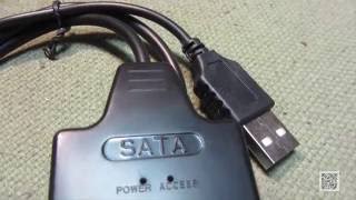 Кабель адаптер USB sata [upl. by Sherj978]