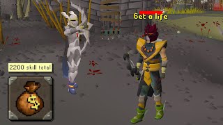 I went PKing in Runescapes Richest World [upl. by Yromem]