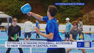 CityPickle is making Pickleball accessible for NYers [upl. by Lyrahc]