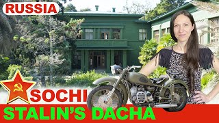 Sochi STALINs dacha STALINs Sochi villa Russia Back to USSR How did Stalin live [upl. by Dru]