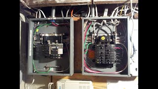 Inexpensive residential generator hookup [upl. by Moffit]