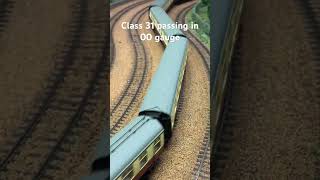 Class 31 passing in 00 gauge with 3 tones  EKMRS railway society [upl. by Klemens]