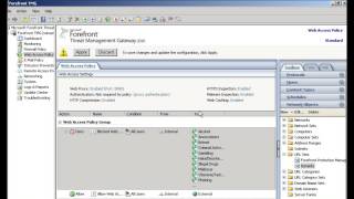 Configuring Forefront TMG to block specified websites URL [upl. by Eiramassenav]