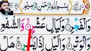 surat Al fajrسورۃ الفجر کی تلاوت 3 para surah fajr 30 tarikh ki tilawat surah Al fajr bahut hi kh [upl. by Lyrrehs]