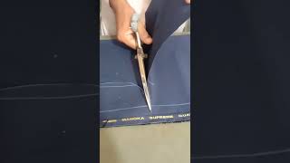 How to make Perfect Cutt Ban kameez cutting Easy Method  Fashion point tailor Gents kameez cutting [upl. by Anovad216]