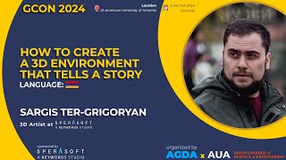 How to create a 3D Environment that tells a story  Sargis Ter Grigoryan  GCon 24 [upl. by Udella]