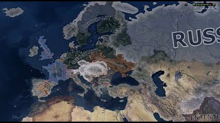 The Syndicalist Intermarium  HOI4 Kaiserreich Timelapse [upl. by Malvina270]