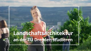 Studium Landschaftsarchitektur 🪴  Studieren an der TU Dresden [upl. by Callum]