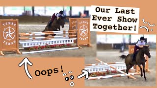 This was our last competition…EVER Horse Show Vlog [upl. by Boles123]