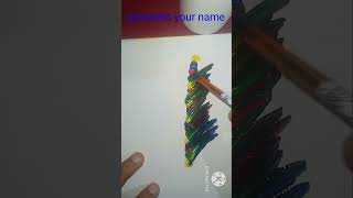 Easy technic painting [upl. by Sirob]