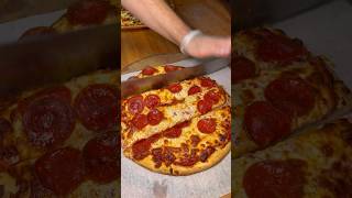 DOUBLE DOUGH PIZZA from Amore Chicago in Las Vegas pizza foodchallenge lasvegas [upl. by Eybbob]