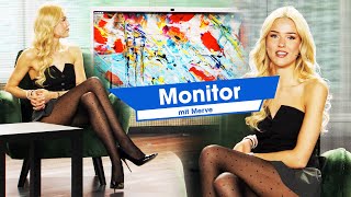 Merve ist begeistert von den Möglichkeiten die sie mit diesem mobilen Monitor hat  PEARLTV [upl. by Aremus908]