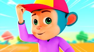 Bandar Mama Pahan Pajama बंदर मामा Hindi Nursery Rhymes for Kids [upl. by Relyhcs]