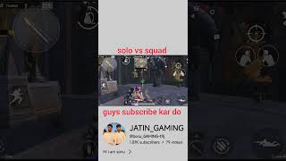 Solo vs squad gameplay gaming clutch tdm newevent shorts trending ytshorts shortvideo [upl. by Nitaf952]