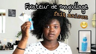 FIXATEUR DE MAQUILLAGE  Makeup Fixing Spray [upl. by Tj]