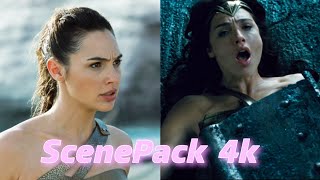 Gal Gadot Wonder Woman Scene Pack 4k Ultra HDR  Alexi Action passion [upl. by Macri]