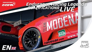 🇬🇧 LIVE  24 Hours of Spa Anniversary  Endurance Racing Legends Qualifying [upl. by Ahsenor]