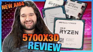 New AMD Ryzen 7 5700X3D CPU Review amp Benchmarks vs 5800X3D amp More [upl. by Desirea]