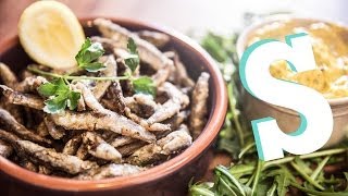 Crispy Fried Whitebait Recipe  Made Personal by SORTED [upl. by Yenterb]