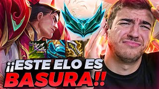 🤬 ¡¡ESTE ELO ES INSUFRIBLE ¡¿CÓMO PODEIS SER TAN MALOS SACADME YA DE AQUÍ POR FAVOR  GAREN TOP [upl. by Nakasuji]