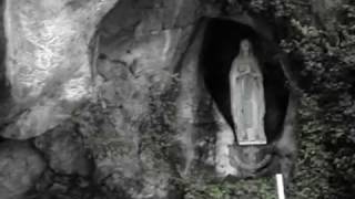 VIRGEN DE LOURDES FRANCIA JUNIO 2010 VIDEO DE LA GRUTA [upl. by Hayyim262]