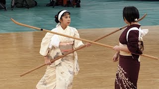 Yoshinryu Naginatajutsu  42nd Japanese Kobudo Demonstration 2019 [upl. by Anaoj731]