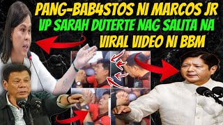 PANGBAB4STOS NI MARCOS JR NIRESBAKAN NI VP SARAH DUROG❗️ [upl. by Dearborn791]