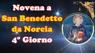 🔴Novena a San Benedetto da Norcia  4° Giorno 🙏🙏🙏💖 [upl. by Kcinnay]