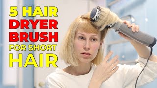 Top 5 Best Hair Dryer Brush For Short Hair  Best Rotating Hot Air Brushes Reviews [upl. by Lorant45]