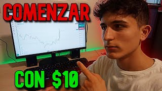 COMO GANAR DINERO con solo 10 USD haciendo TRADING 🤑 [upl. by Tterej]