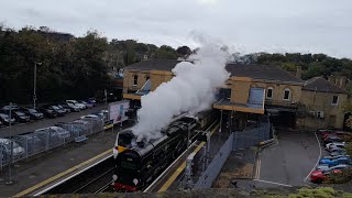 Rebuilt Merchant Navy 35028 Clan Line at Chatham [upl. by Amlet]