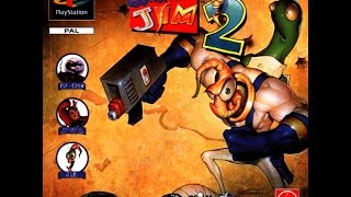 Earthworm Jim 2 Прохождение PS1 Rus [upl. by Hanforrd]