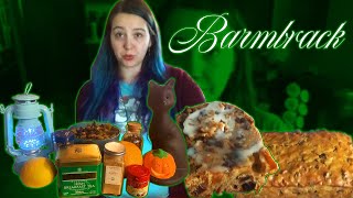 Traditional Irish Samhain Bread  Alirien Crafts Barmbrack for Samhain [upl. by Thalia]