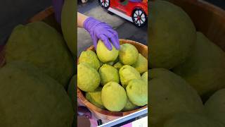 Do you like fresh guava  Fruit Cutting Skills [upl. by Jilleen104]