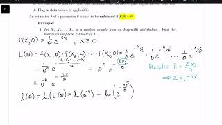 13 Maximum Likelihood and Method of Moments Estimators [upl. by Idnak]