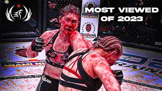 Invicta’s MOST VIEWED of 2023  Top 5 Fights [upl. by Hannibal]