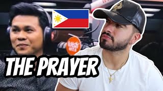 🇵🇭 Marcelito Pomoy  The Prayer Celine Dion amp Andrea Bocelli Live On Wish 1075 Bus REACTION [upl. by Millwater]