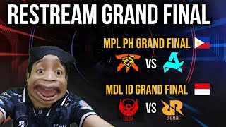 RESTREAM GRAND FINAL MPL PH amp MDL ID mlbbidcreator [upl. by Rakso]