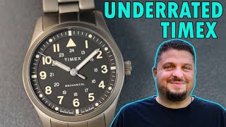 TIMEX Expedition North 38mm Mechanical Field Watch Better than Hamilton Khaki amp Bulova Hack [upl. by Anetta]