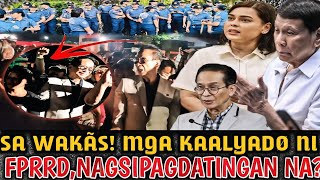 FINALLY MGA KAALYADO NI FPANGULONG DUTERTE NAGSIPAGDATINGAN NA BINANTAYAN SI VP SARA [upl. by Larena]