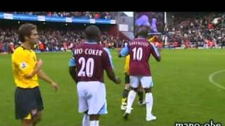 Petulant Fabregas Tries To Punch West Ham Players [upl. by Am977]