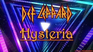 Def Leppard  Hysteria Lyric Video lyrics defleppard hysteria [upl. by Koziarz]